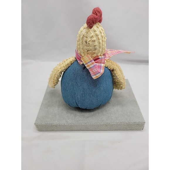 TB Toy Trading Co Plush Chicken Shelf Sitter Heavy Bean Bottom 13" Country Folk - Picture 10 of 16